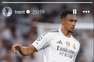 傷缺6到8周！阿諾德社媒：我會盡快回歸，變得比以前更強(qiáng)????