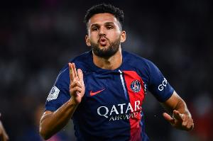 16球，貢薩洛-拉莫斯與姆巴佩并列巴黎隊史替補登場進球最多球員