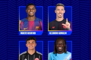 歐冠今日最佳進球候選：拉什福德、格里馬爾多、烏尊、多庫在列