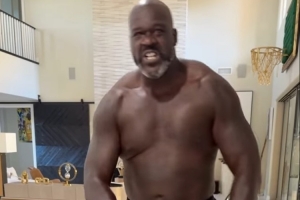 大男孩！奧尼爾展示舞技 最后更是怒撕背心展示強壯身材