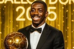 穩了？世體：AI預測登貝萊贏金球獎概率超80%，第二名為亞馬爾