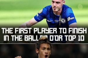 帕爾默成為自內馬爾以來，首位沒踢歐冠仍闖入金球前十的球員??