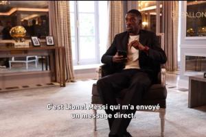 誰第一個恭喜你奪金球？登貝萊：是梅西！他直接給我發信息了