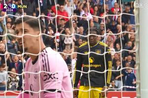 快崩潰了！曼聯丟第二球后，剛兩度神撲的巴因德爾非常不滿