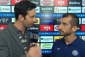 姆希塔良：沒想到卡利亞里會踢5后衛(wèi) 我對進球的感覺有些陌生了