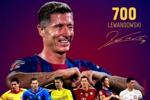 700球里程碑！萊萬頭球攻破皇社大門，打入職業生涯第700球