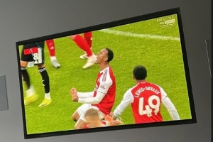 密切關注隊友表現！馬杜埃凱曬看球照，稱贊加布里埃爾為“野獸”