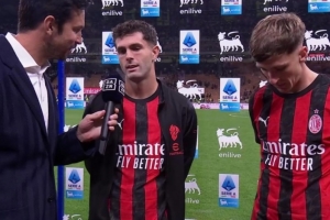 普利西奇：紅牌后的防守太棒了 阿萊格里激發(fā)每個(gè)球員的最佳狀態(tài)