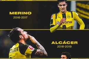 多特官方回顧曾效力球隊的西班牙球員：梅里諾、巴爾特拉在列
