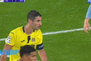 送你4連平！維加頭球絕平后滑跪慶祝，上賽季他曾為尤文出場15場