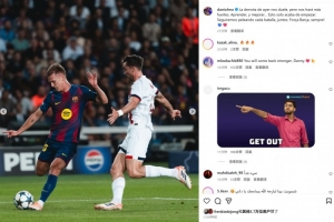 奧爾莫社媒：昨晚的失利令人心痛，但這一定會讓我們更加強大