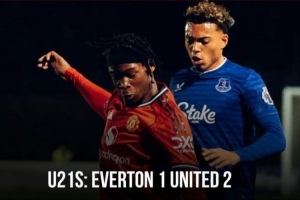 6戰全勝領跑！曼聯U21隊2-1埃弗頓U21，弗萊徹之子首開記錄