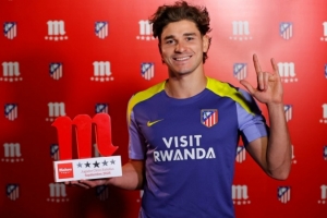 5場6球3助！阿爾瓦雷斯當選馬競9月最佳球員