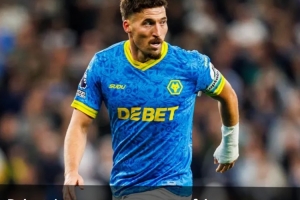 狼隊(duì)官方：多赫蒂腕舟骨骨折手術(shù)成功，預(yù)計不會缺陣太長時間