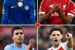 請為英超四大中場排名：凱塞多、赫拉芬貝赫、羅德里、賴斯