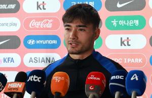 韓國歸化卡斯特羅普：無論踢哪個位置都有信心，我將會全力以赴