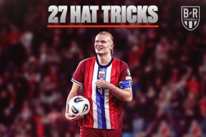 哈蘭德27次戴帽分布：曼城11次最多，挪威6次、多特4次