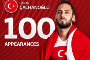 土耳其國門祝賀恰20國家隊(duì)百場：他是領(lǐng)袖，希望未來創(chuàng)造更多紀(jì)錄