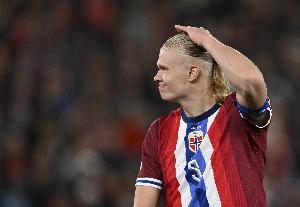 TA：哈蘭德為挪威打入50球，有望破阿里代伊最快國家隊百球紀(jì)錄