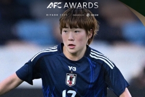 官方：濱野舞香當選亞足聯年度亞洲最佳海外女足球員
