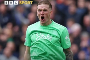 加盟埃弗頓以來，皮克福德在英超共900次撲救同期最高