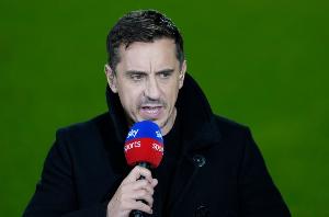 內維爾：阿莫林正面臨巨大壓力，能在安菲爾德取勝意義重大