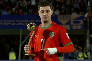 模板C羅？摩洛哥邊鋒瑪瑪世青賽1球4助獲金球獎，效力于沃特福德