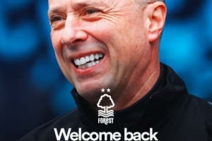 森林官方：合計出場超400次，俱樂部名宿沃恩和斯通加入教練組