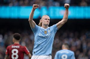 哈蘭德2次在夏令時結束前已單賽季進球15+！英超此前僅希勒曾做到