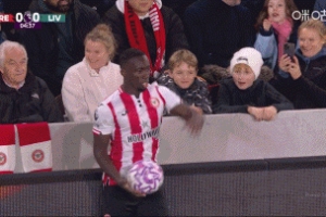 布倫特福德上賽季以來通過界外球進8球，多于其他英超球隊的兩倍