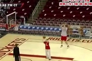 楊瀚森要是能有姚明當年這樣的神準中投，那在NBA就穩了！